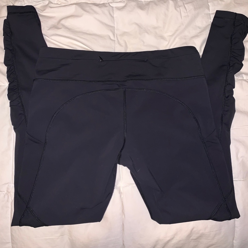 Lululemon Fast and Free black leggings size 12